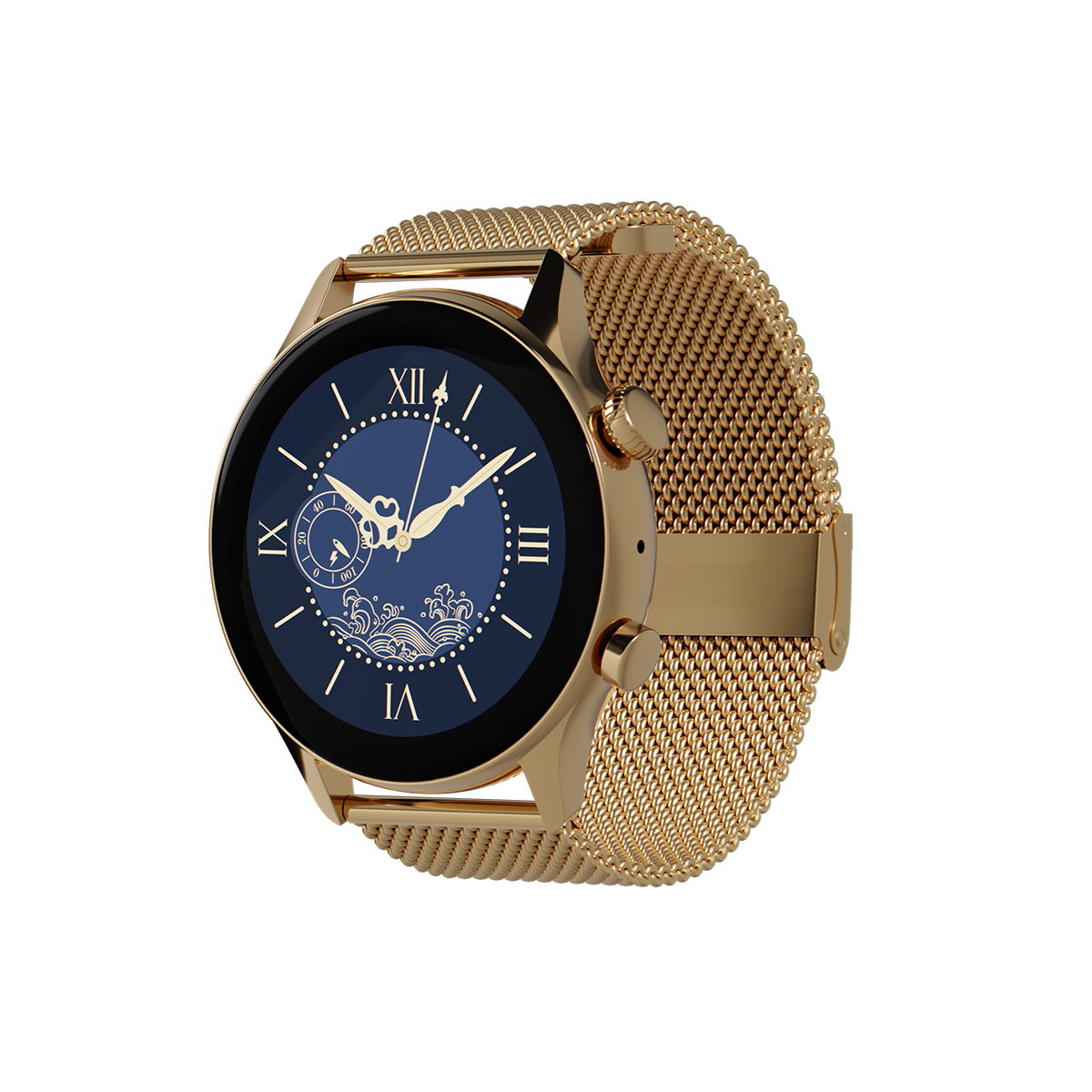 ORYX Gleam4 (Cadran Cuivre doré Bracelet Cuivre doré)