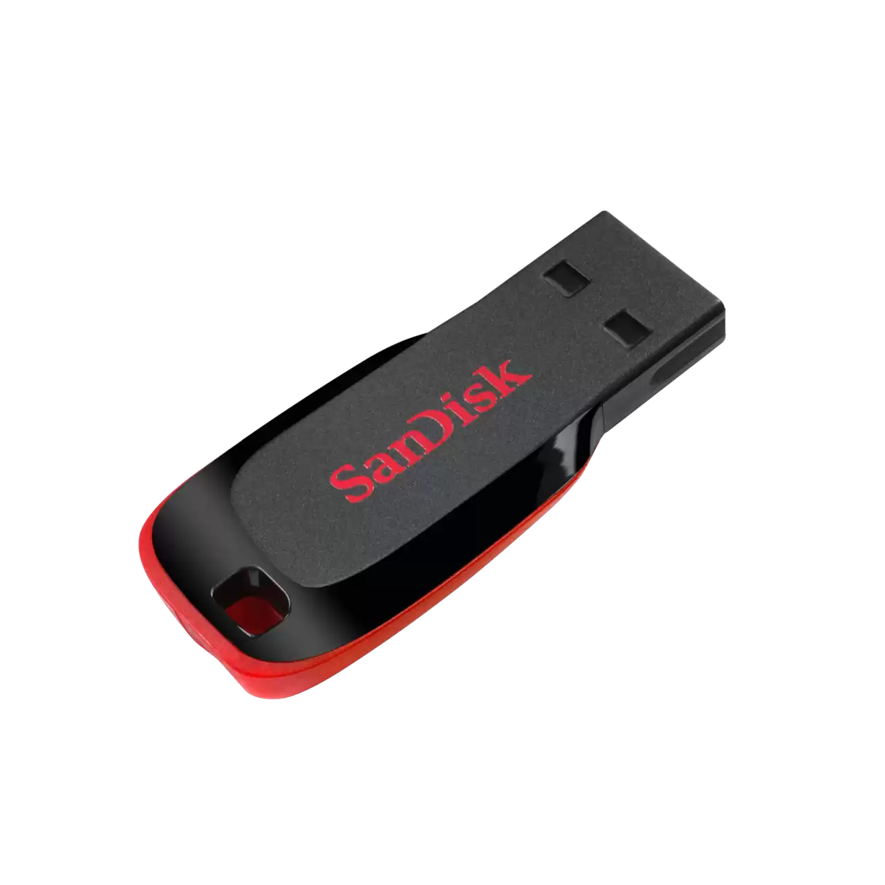 Sandisk Cruzer Blade USB Flash Drive - 128 GB (Red)