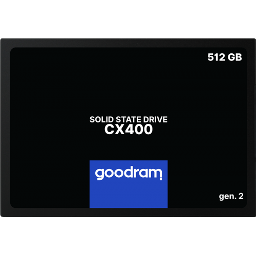 GoodRam CX400 gen.2 2.5" 512 Go Série ATA III 3D TLC NAND