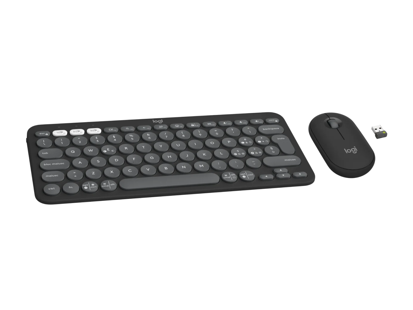 Logitech PEBBLE 2 COMBO (Noir)